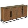 buffet-4-portes-HERRINGBONE-industriel-bois-chene-chevron-metal-richmond-interiors- bois&deco-cambresis