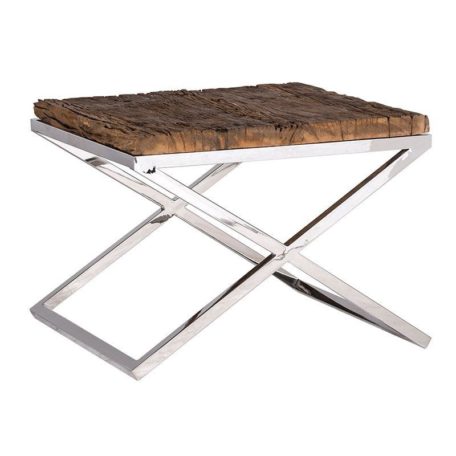table-dappoint-richmond-interiors-kensington-bois-brut-metal-chrome-magasin-meubles-cambresis-nord