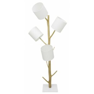 lampadaire naturel bois