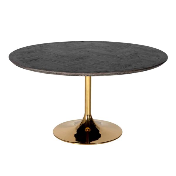table-de-salle-a-manger-ronde-design-en-bois-massif-chene-marron-pietement-acier-inoxydable-dore-140x140-blackbone-gold-richmond-interiors
