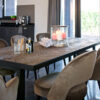 salle a manger contemporaine bois et metal