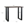 table indus bois et metal richmond