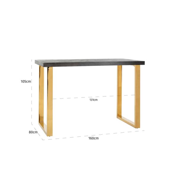 table haute 105cm de haut