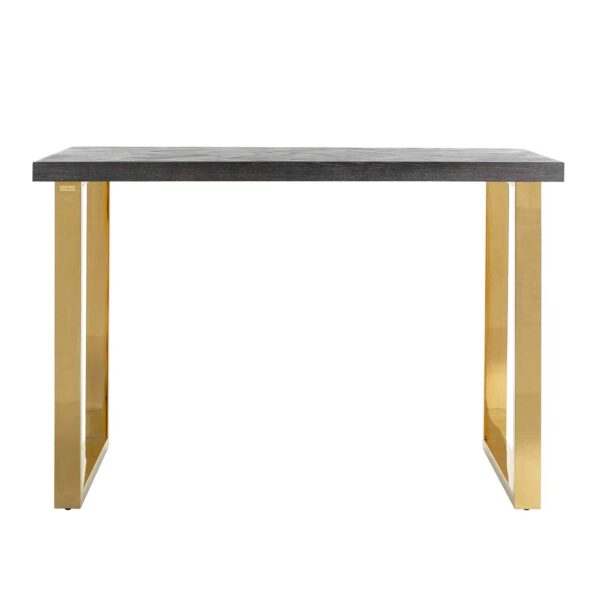 table haute bois or