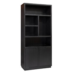 bibliotheque-bois-noir-design-oakura-richmond-interiors-magasin-boisetdeco-cambrai-valenciennes-douai-saint-quentin-lille.