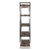 bibliotheque-design-originale-etagere-bois-recycle-metal-acier-argent-brillant-kensington-richmond-interiors