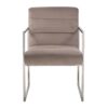 chaise-design-beige-pieds-accoudoirs-silver-metal-argent-chrome-rosa-richmond-interiors-magasin-meubles-chaises-boisetdeco-cambresis-nord-aisnes-picardie-france