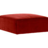 Pouf Albi 100 x 100 cm en Gala Tomette