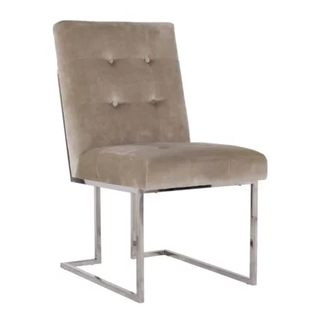 Chaise MADISON velours beige