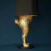 lampe lapin or dore