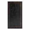 plateau table salon noir or