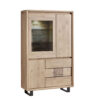 Vitrine moderne pieds metal collection eden