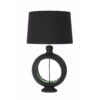 lampe-originale-design-ceramique-noire-vert-sapin-luminaire-cantil-flametluce-decoration-interieur