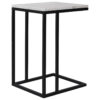 bout-de-canape-design-marbre-blanc-pied-metal-noir