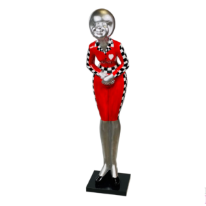 Statue femme XXL taille réelle humain