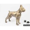 statue chien boxer or outdoor