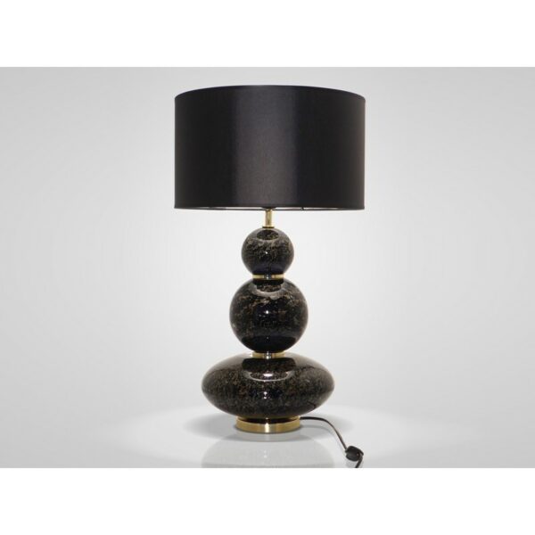 luminaire noir verre souffle artisanale drimmer bois&deco