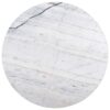 plateau rond marbre blanc de carrare