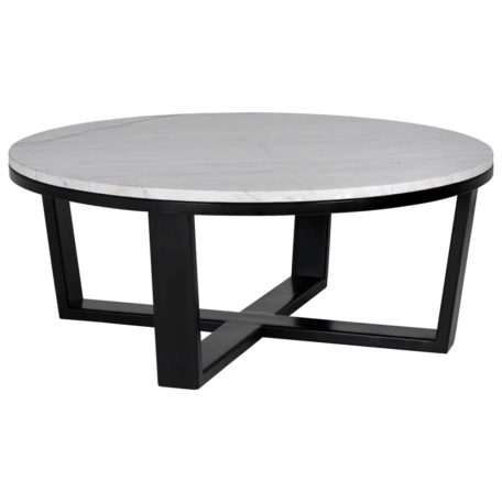 table de salon ronde marbre