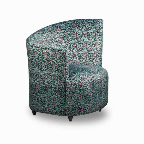 Fauteuil PERLE sur mesure de fabrication espagnole avec dossier décalé