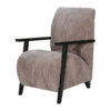 fauteuil confortable taupe gris