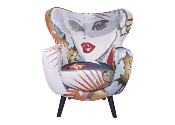 fauteuil design tendance motifs couleurs boisetdeco