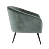 FAUTEUIL CONFORTABLE ROND EN VELOURS