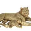 lionne deco or lionceau