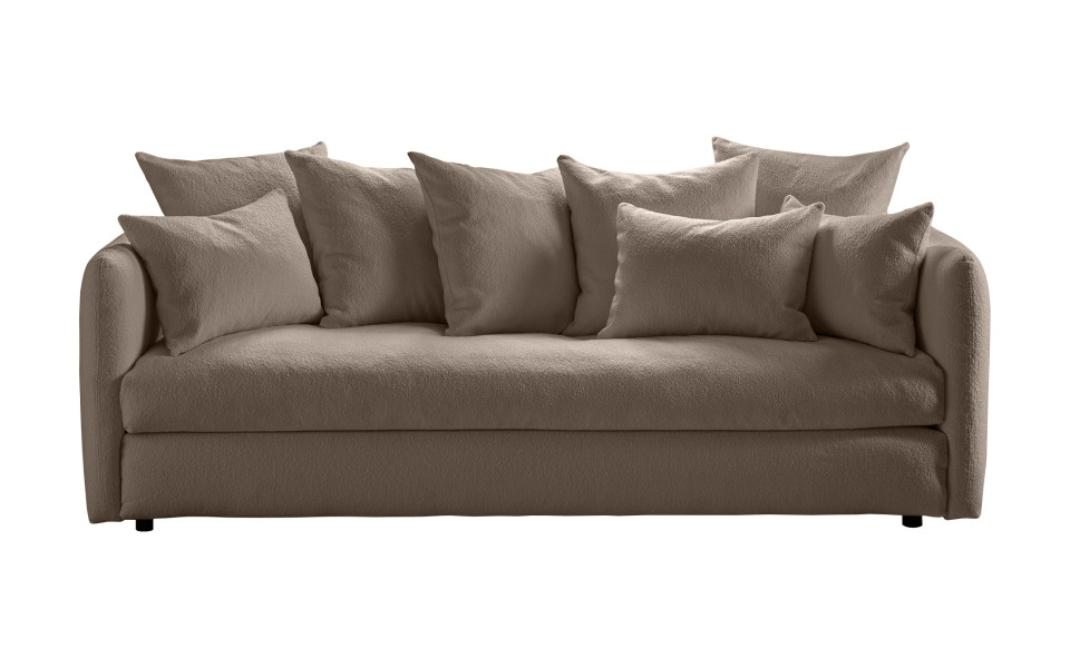 Canapé 4 places confortable moderne moelleux avec coussins