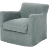 fauteuil cocooning bleu gris
