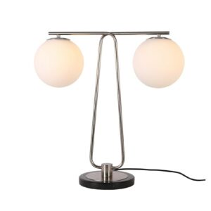 Lampe SPHERES EQUILIBRE ARGENT