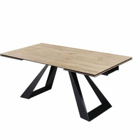 Table PAPILLON en céramique sans allonges