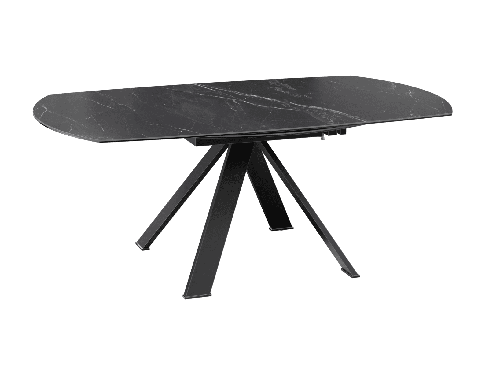 Table ronde GRANDE AUSTIN céramique finition MARBRE MARQUINA