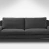canapé confortable gris anthracite