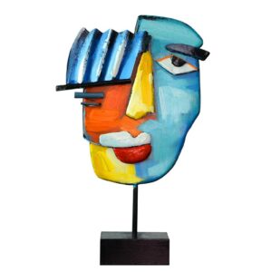 déco visage cubique