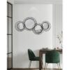miroir métal noir