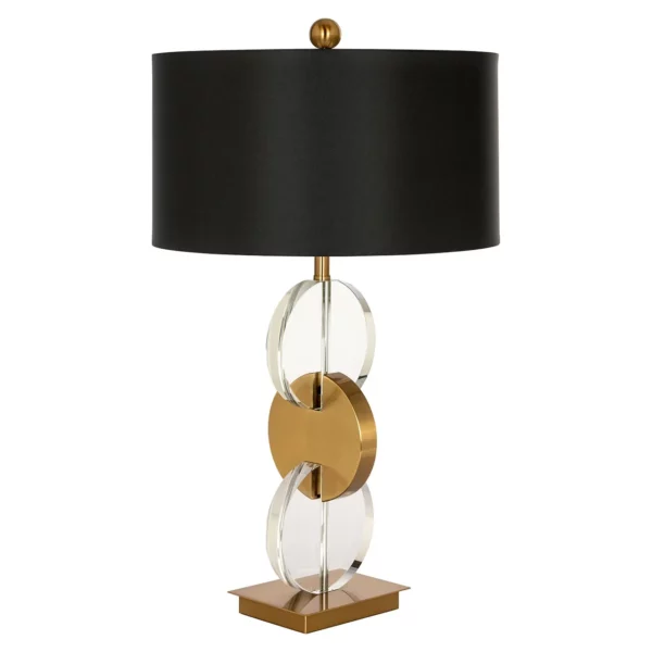 lampe originale pour salon séjour à poser sur enfilade meuble bahut