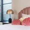 lampe de chevet or