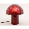 lampe verre rouge