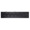 meuble bois motif strié noir
