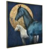 tableau avec chevaux
