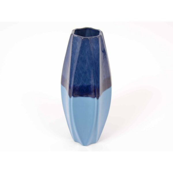 vase plusieurs bleu