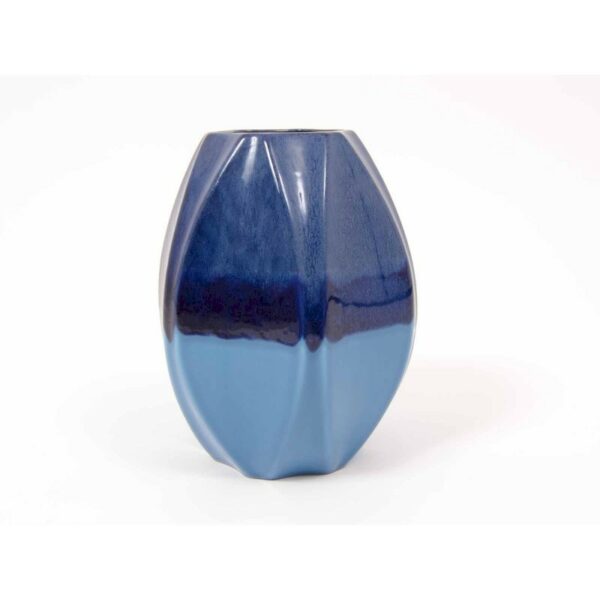 vase original bleu