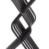 petite table d'appoint métal noir