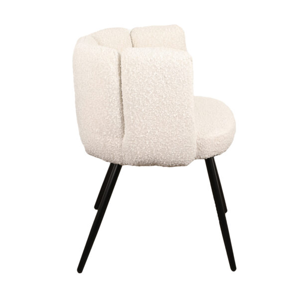 chaise design blanche