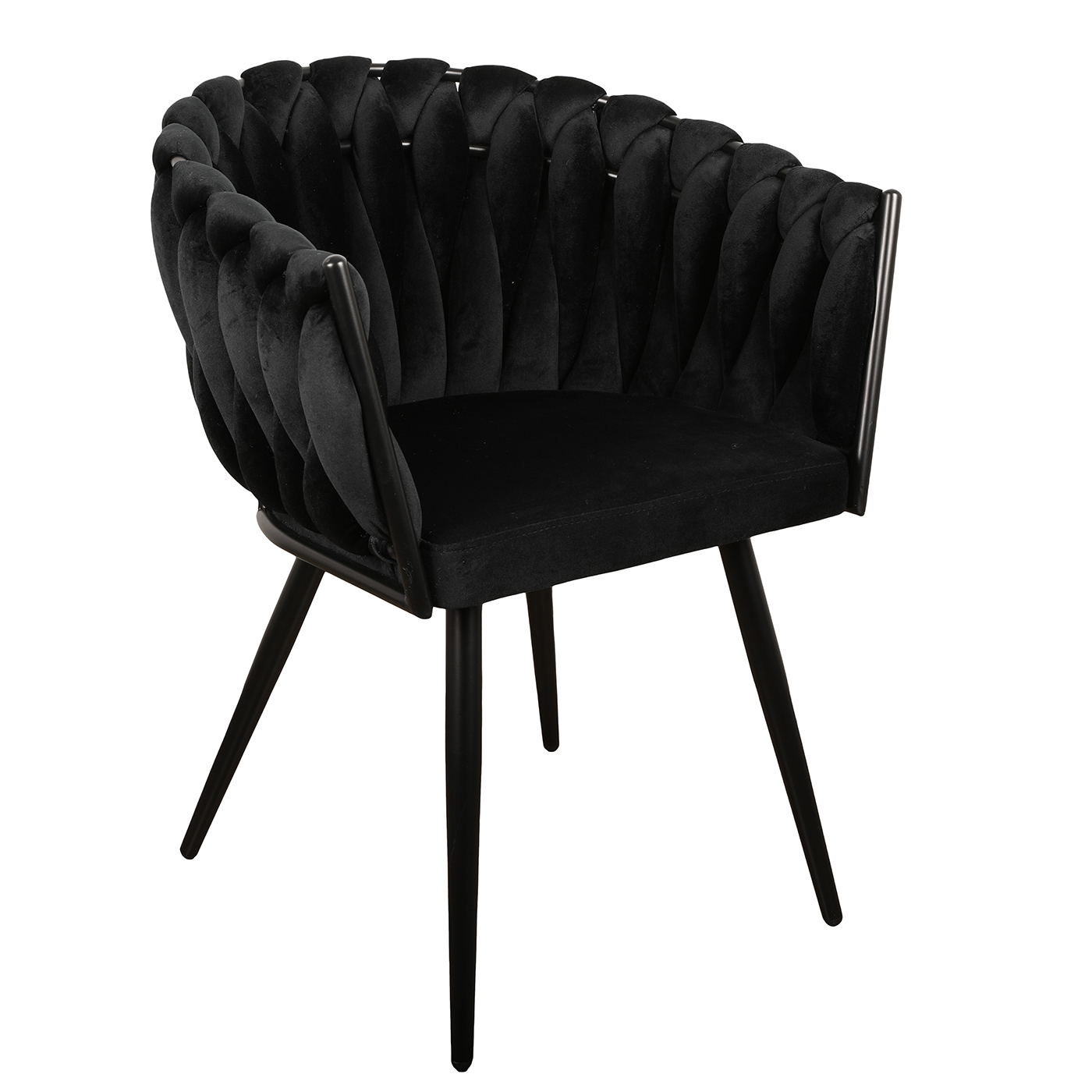 chaises de salle à manger en tissu design de qualité