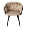chaise originale beige