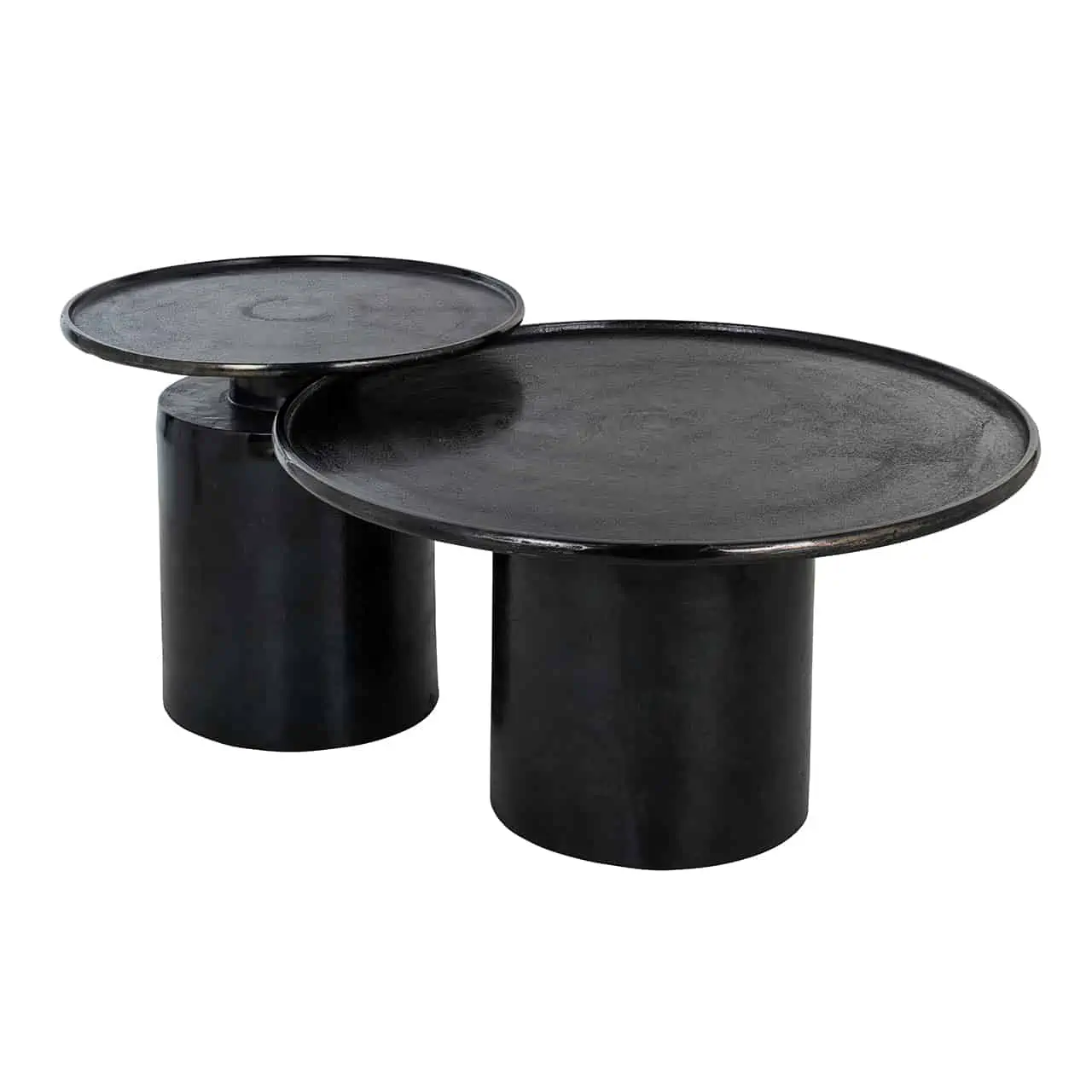 tables de salon intemporelles modernes noires black noir design