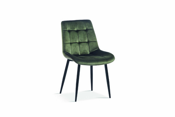 chaises confortables originales confortables de salle à manger, de bureau vert kaki