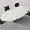 Grande table ovale original atypique, design haut de gamme, de qualité.